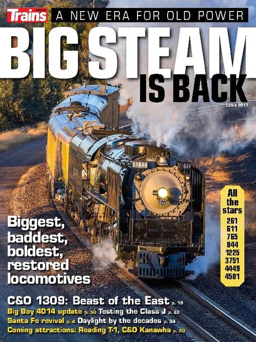 Title details for Big Steam is Back by Kalmbach Publishing Co. - Magazines - Available